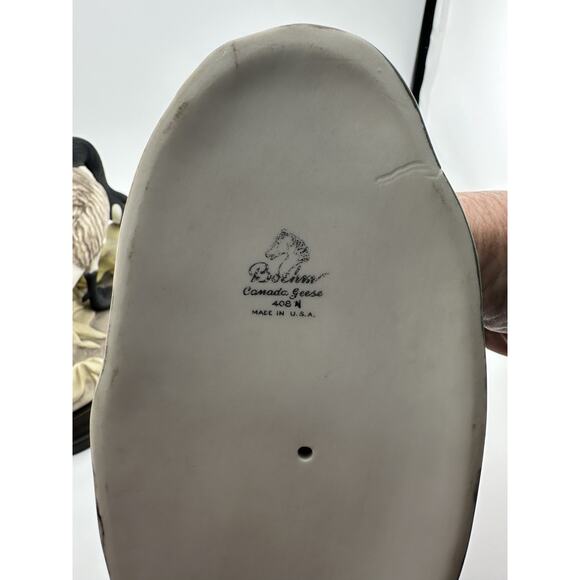 BOEHM Canadian Geese Porcelain Figurines Set of Two w/ Stands 1953 #408N #408 - Picture 12 of 14